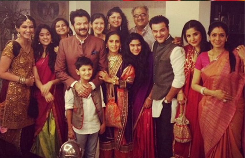 Anil Kapoor, Raj Kapoor, Boney Kapoor