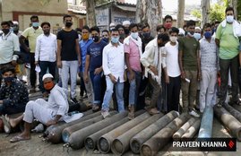 Delhi, Oxygen Shortage