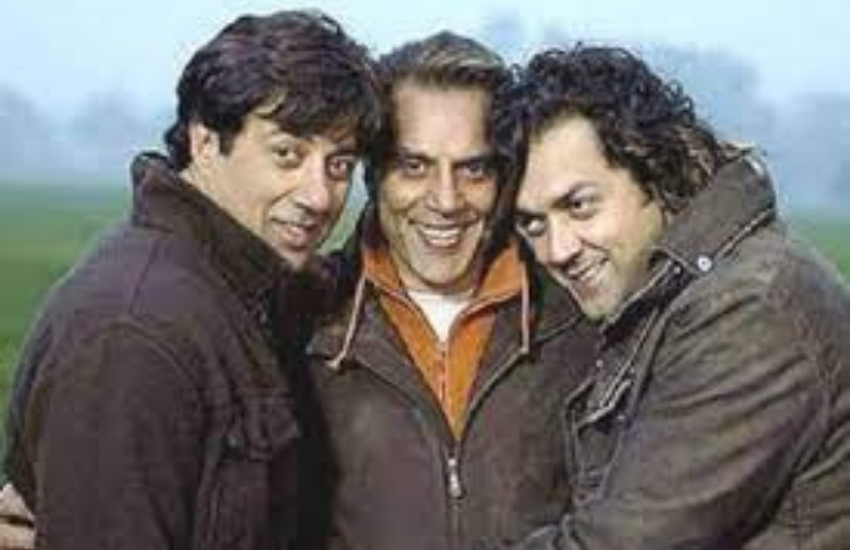 Dharmendra, Sunny Deol, Mithun Chakraborty