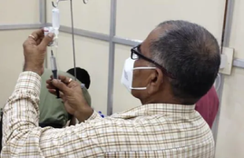 CORONA, GUJRAT, VD JHALAWADIA, BJP MLA, REMDESIVIR SYRINGE