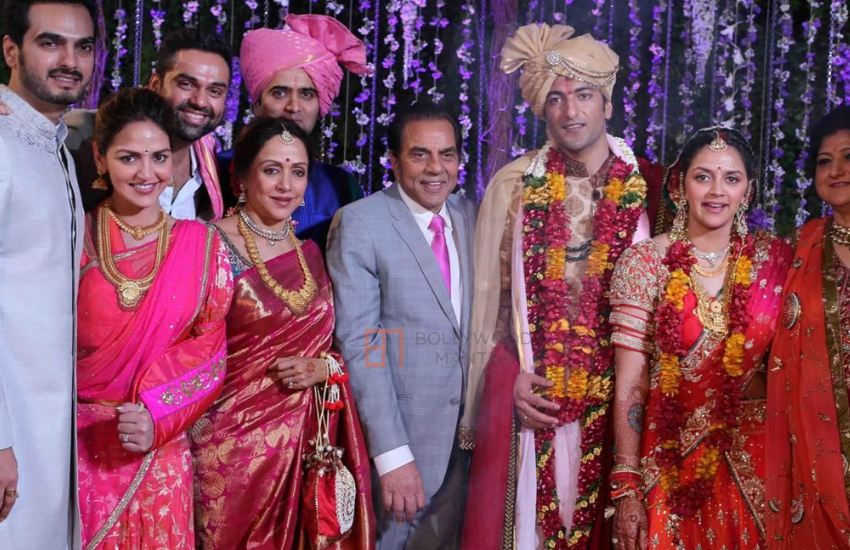 Hema Malini, Dharmendra, Abhay Deol, Sunny Deol, Bobby Deol, Esha Deol