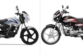 Hero HF Deluxe vs TVS Sport