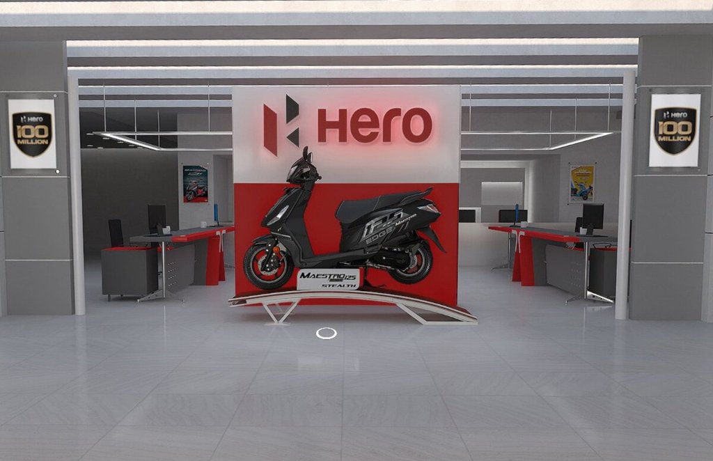 Hero MotoCorp launches virtual showroom due to Corona epidemic Customers see from home 360 views of favorite bikes and scooters