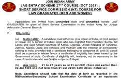 Indian Army Recruitment 2021 Notification: भारतीय सेना में नौकरी का मौका, महिला उम्मीदवार भी कर सकती हैं आवेदन