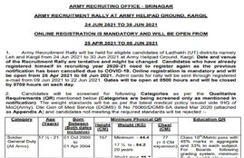 indian army rally, indian army rally bharti 2021, indian army rally bharti, indian army rally bharti bareilly 2021 date