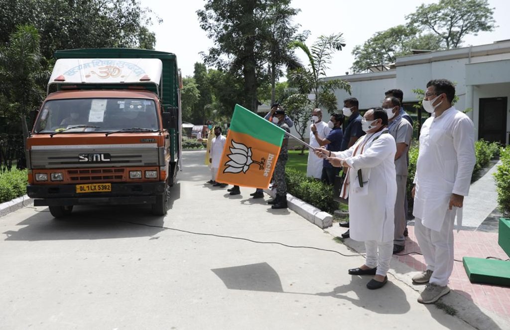 BJP,JP Nadda,Corona