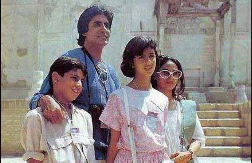 Abhishek Bachchan, Shweta Bachchan, Amitabh Bachchan, Jaya Bachchan