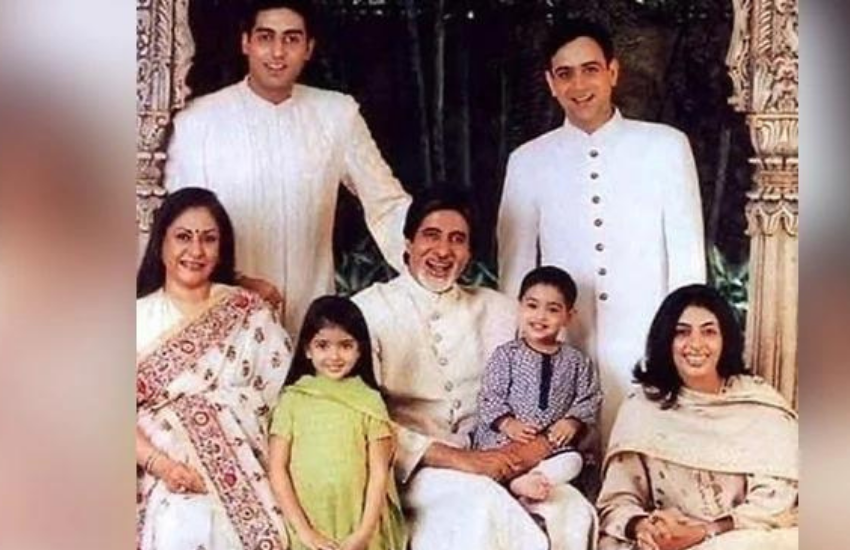 Amitabh Bachchan, Jaya Bachchan, Shweta Bachchan Nanda, Abhishek Bachchan