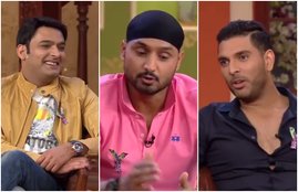 Kapil Sharma Virender Sehwag Yuvraj Singh Harbhajan Singh