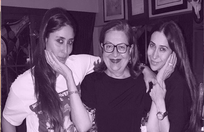 , Kareena Kapoor, Karisma Kapoor, Raj Kapoor, Randhir Kapoor, Babita