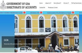Directorate of Accounts Goa Recruitment 2021,goa.gov.in recruitment 2021, DOA recruitment 2021