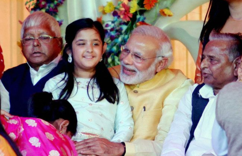 Lalu Prasad Yavad, Narendra Modi, RSS
