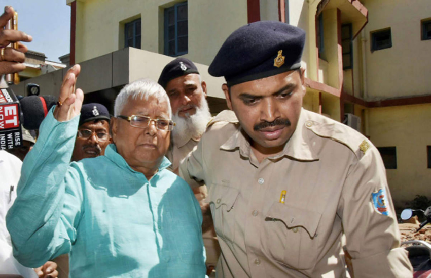Lalu Prasad Yadav, Lalu Prasad Yavad Jail