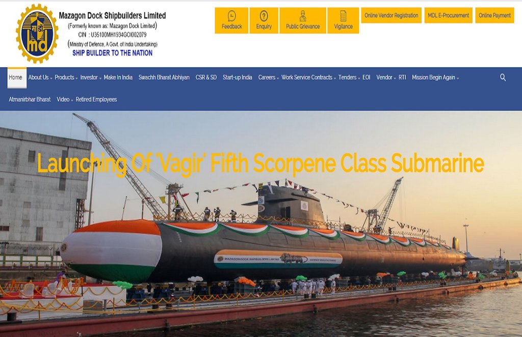 Mazagon Recruitment 2021 Mazagon Dock Recruitment, Training Instructor, Mazagon Dock Vacancy, Training Instructor Posts