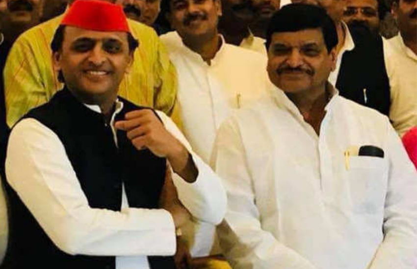 Mulayam Singh Yadav, Akhilesh Yadav, Shivpal Yadav