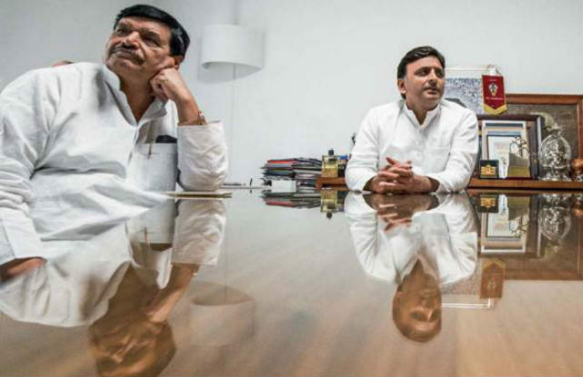 Mulayam Singh Yadav, Akhilesh Yadav, Shivpal Yadav