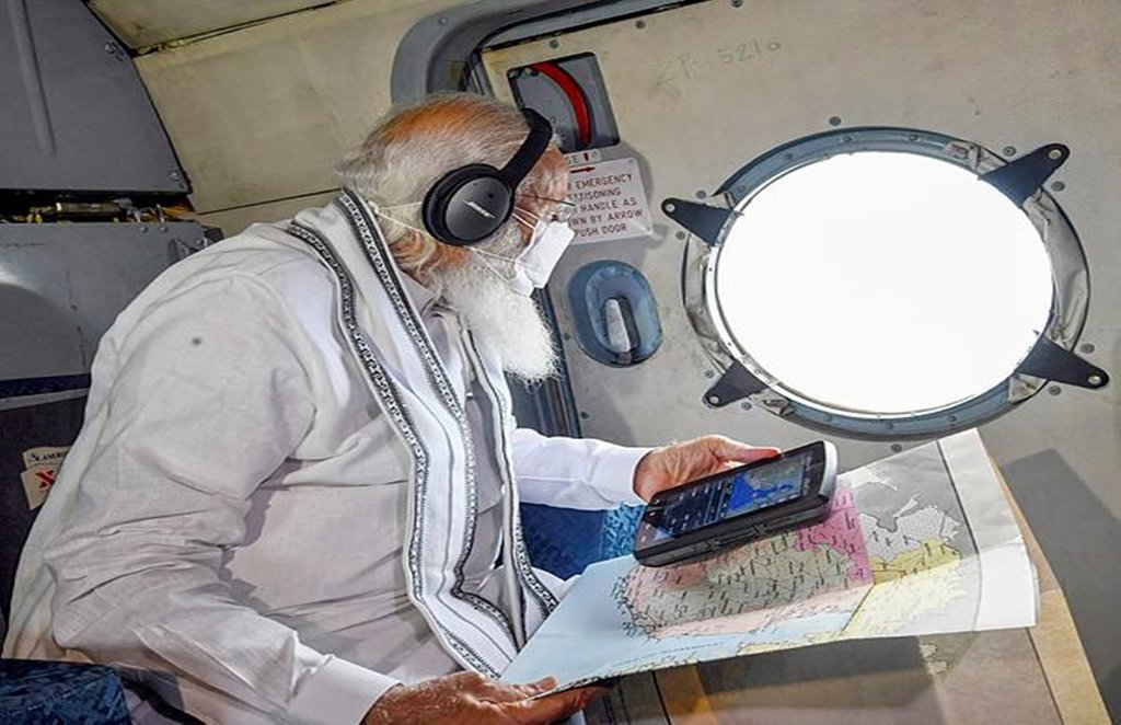 Narendra Modi, BJP, Gujarat, Cyclone