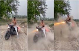 Navdeep Saini, Harley Davidson