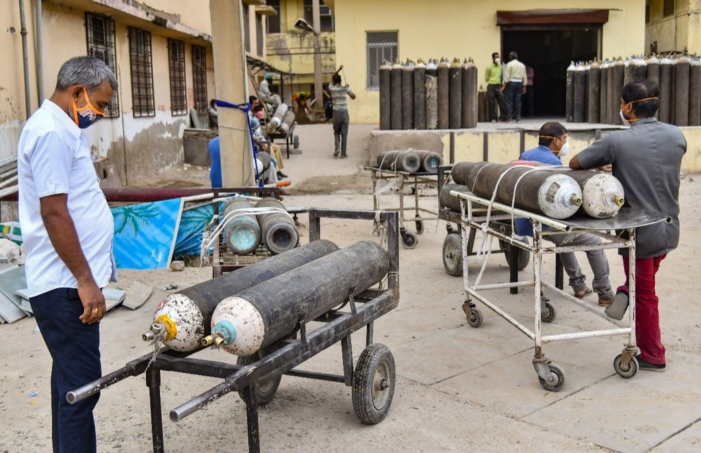 Oxygen Cylinders, Coronavirus, COVID-19