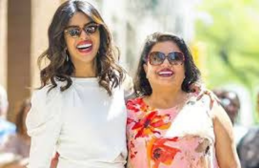 Priyanka Chopra, Narendra Modi, Madhu Chopra