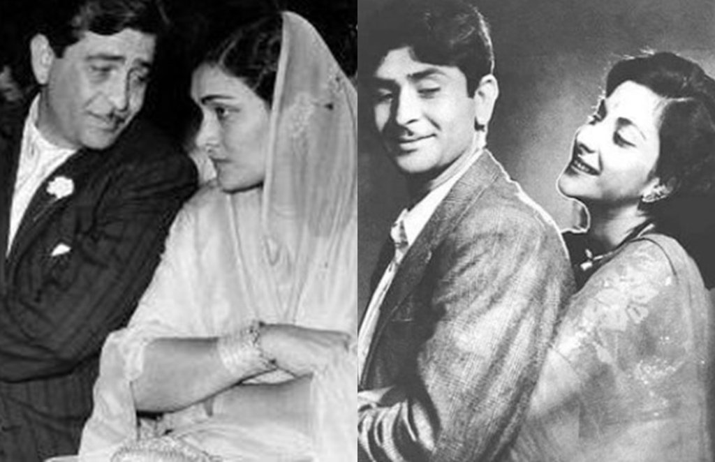 Raj Kapoor, Rajkapoor’s wife Krishna, राज कपूर, Nargis Dutt, Sunil Dutt, सुनील दत्त, नरगिस दत्त, Rishi Kapoor,