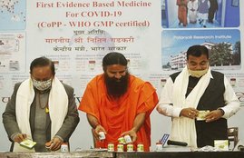 icmr, corona, ramdev