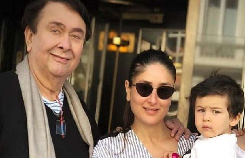 Randhir Kapoor, Kareena Kapoor, Shahid Kapoor