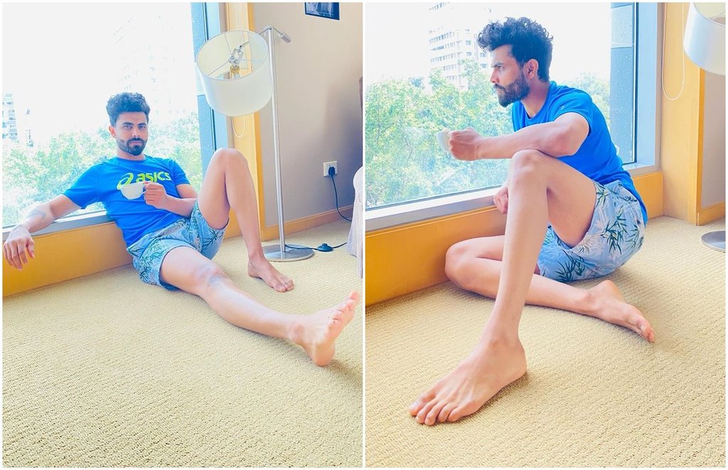 Ravindra jadeja New Jersey WTC Final India vs New Zealand