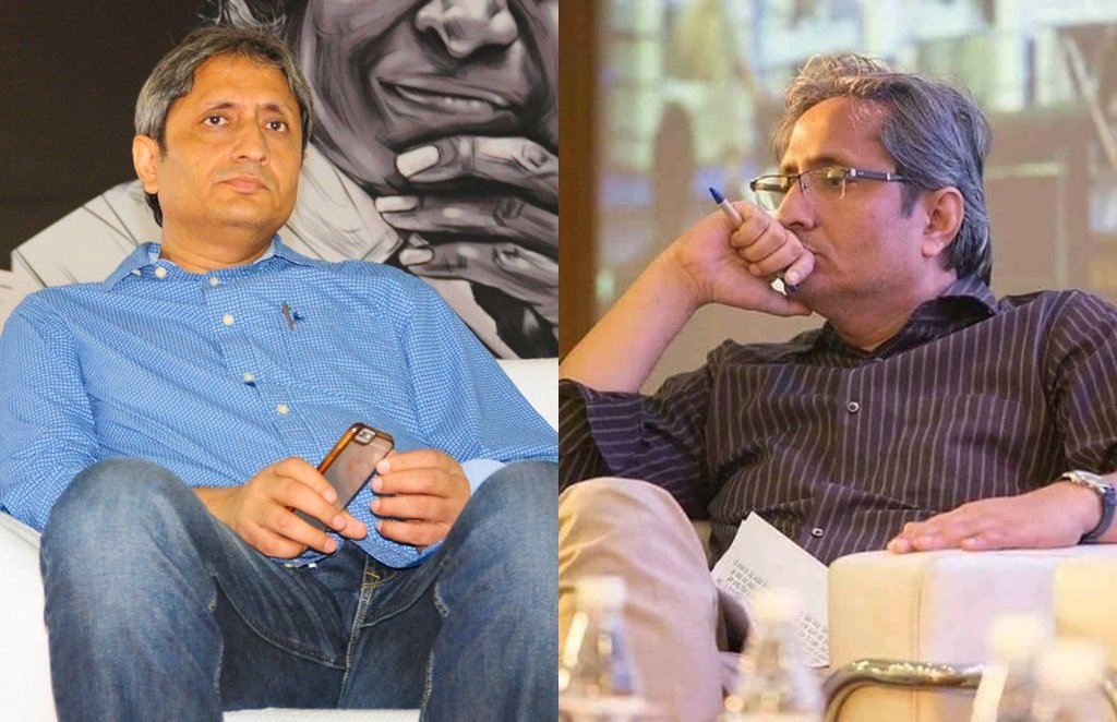 NDTV Journalist Ravish Kumar. (Photos: Social Media)