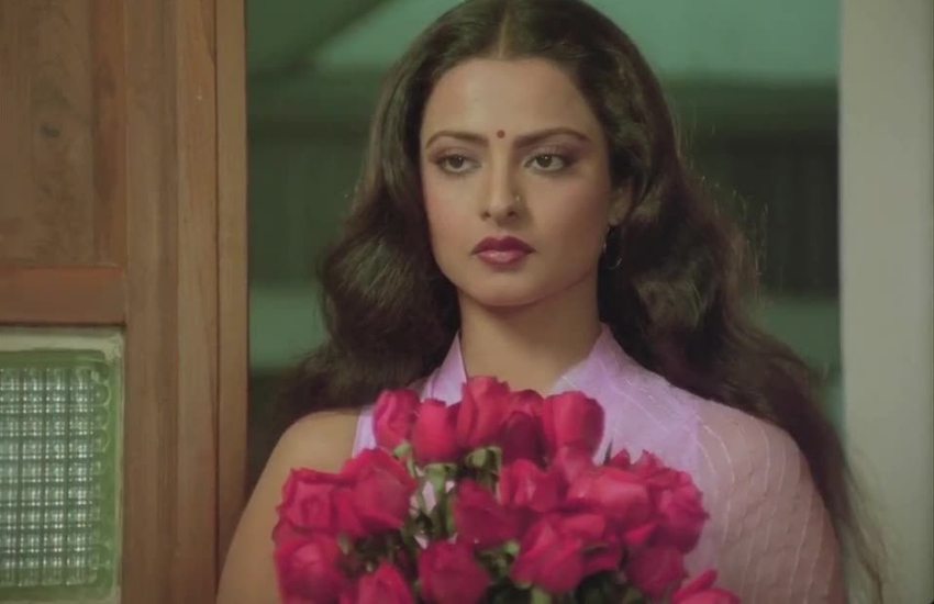 Rekha, Amitabh Bachchan, Jaya Bachchan,