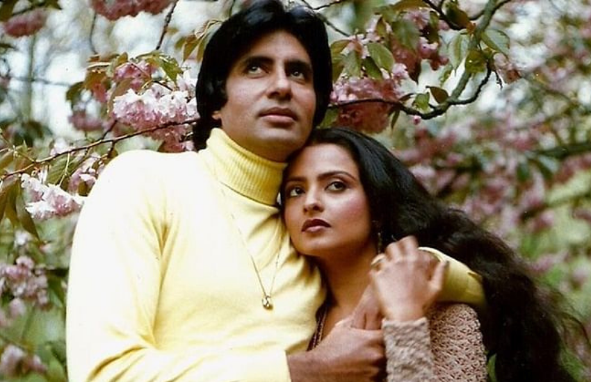 Rekha, Amitabh Bachchan, Jaya Bachchan,