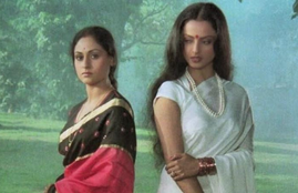 Rekha, Amitabh Bachchan, Jaya Bachchan,