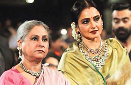 Rekha, Amitabh Bachchan, Jaya Bachchan