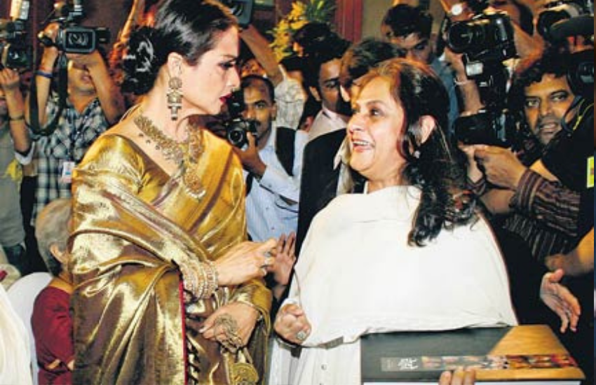 Rekha, Amitabh Bachchan, Jaya Bachchan
