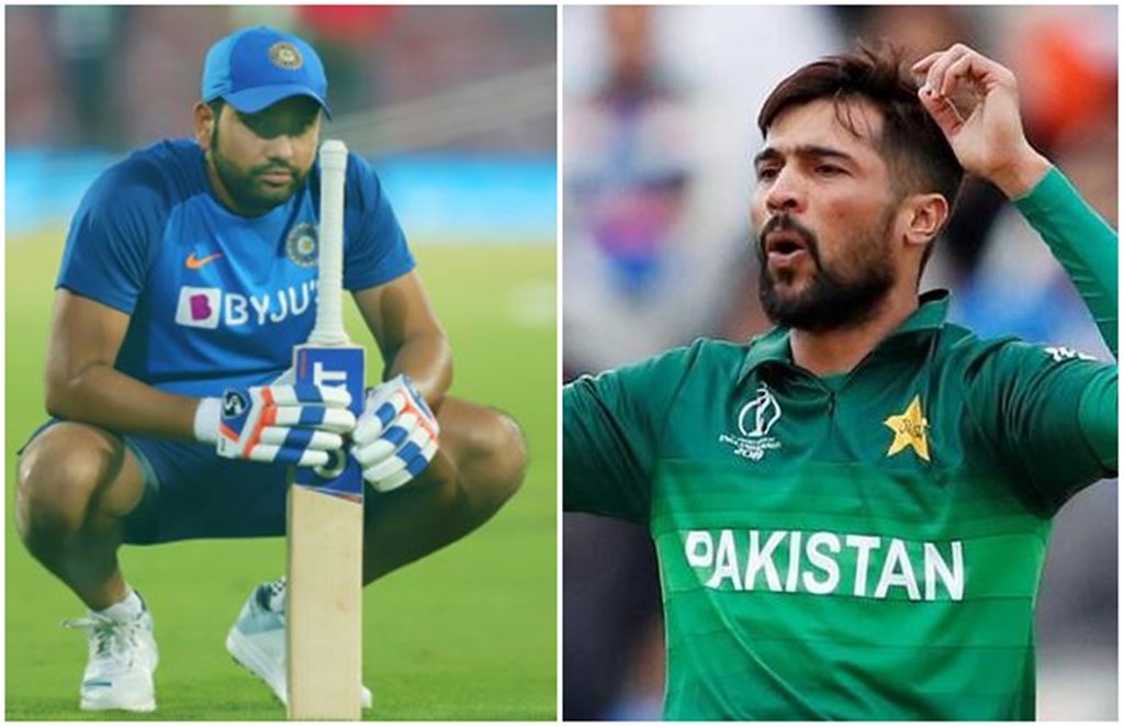 Rohit Sharma, mohammad amir