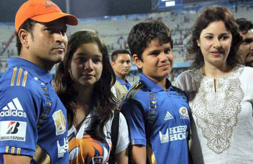 Sachin Tendulkar, Amitabh Bachchan, Arjun Tendulkar