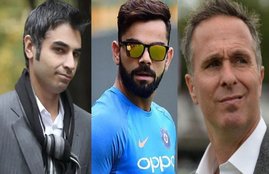 Salman Butt, Michael Vaughan, Virat Kohli