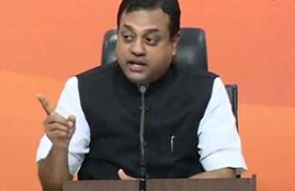Aaj Tak, Sambit Patra, Live Debate, Sayeed Ansari Debate Show, संबित पात्रा, सैयद अंसारी, Bengal violence, T