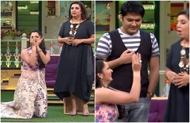 Sania Mirza Farah Khan Kapil Sharma Show Candle Night