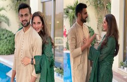 सानिया मिर्जा ने पति शोएब मलिक संग बिखेरा जलवा, रॉबिन उथप्पा और महेंद्र सिंह धोनी की पत्नी ने दिया ये रिएक्शन