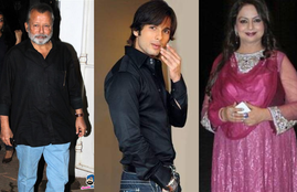 Pankaj Kapoor, Neelima Azim, Shahid Kapoor