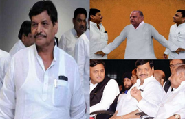 Shivpal Yadav, , Akhilesh Yadav, Mulayam Singh Yadav (2)