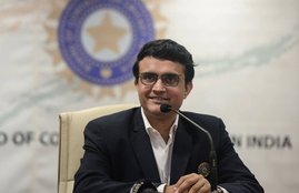 Sourav Ganguly is the BCCI president since October 2019
