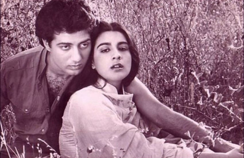 Sunny Deol, Dimple Kapadia, Amrita Singh