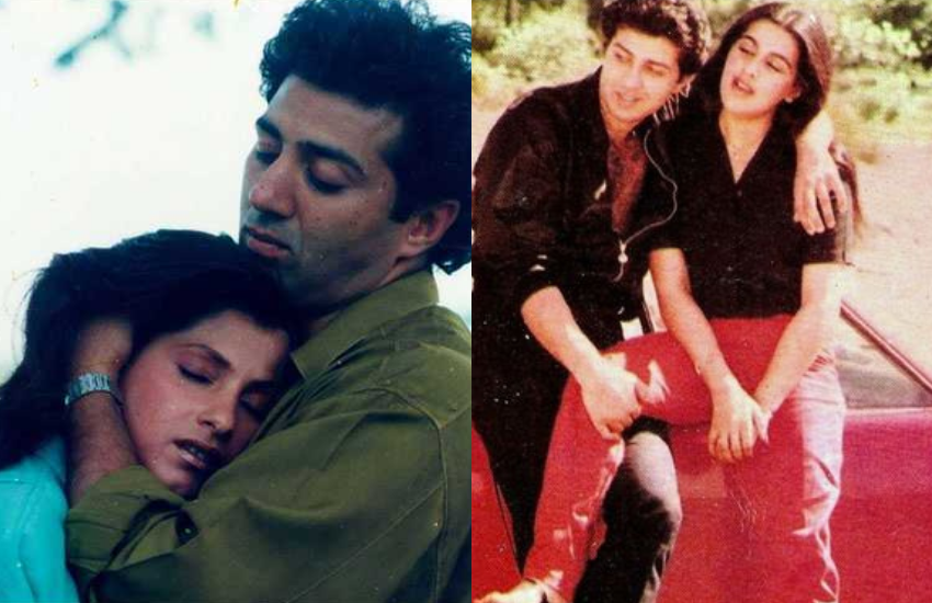 Sunny Deol, Dimple Kapadia, Amrita Singh