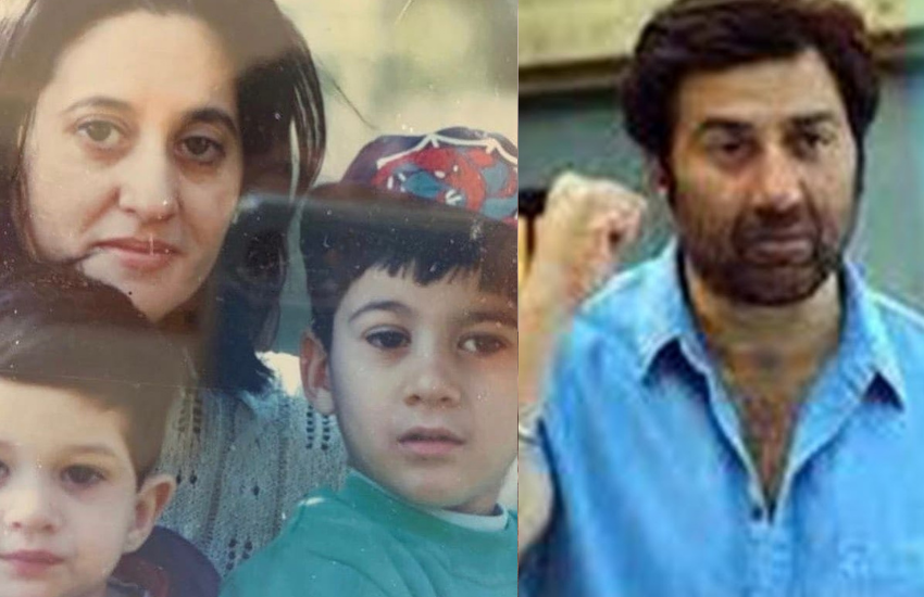 Sunny Deol, Amrita Singh, Pooja Deol