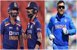 Suryakumar Yadav, MS Dhoni, Virat Kohli