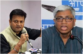 tv debate, ashutosh, ajay alok, JDU, news 24, TV debate, rahul gandhi, vaccine, national news, modi government, jansatta