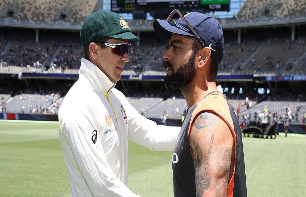 Tim Paine, virat kohli