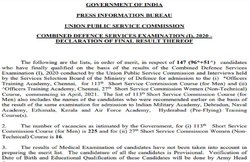 UPSC CDS 1 Final Result 2021: आयोग ने जारी किया कट ऑफ मार्क्स, ऐसे कर सकते हैं चेक
